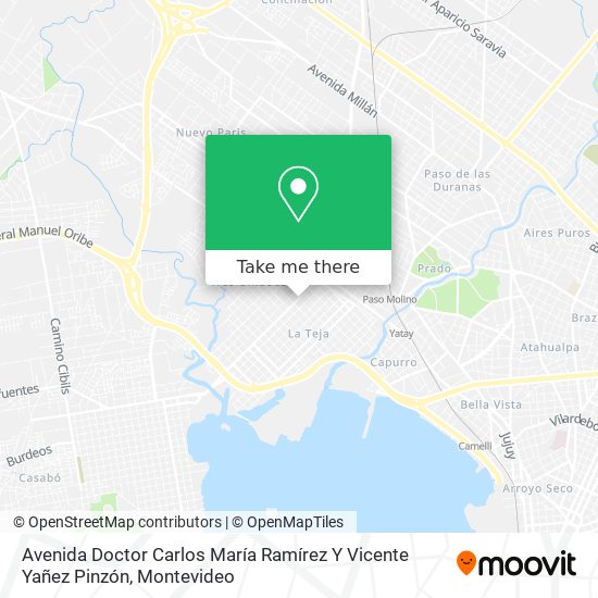 Avenida Doctor Carlos María Ramírez Y Vicente Yañez Pinzón map