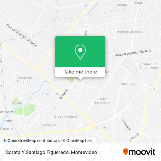 Sorata Y Santiago Figueredo map