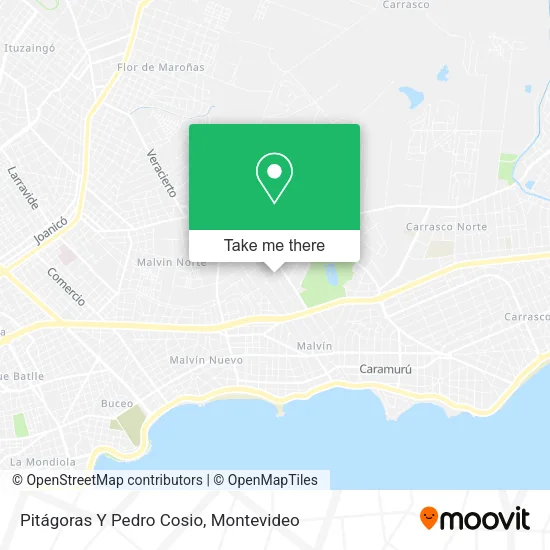 Mapa de Pitágoras Y Pedro Cosio
