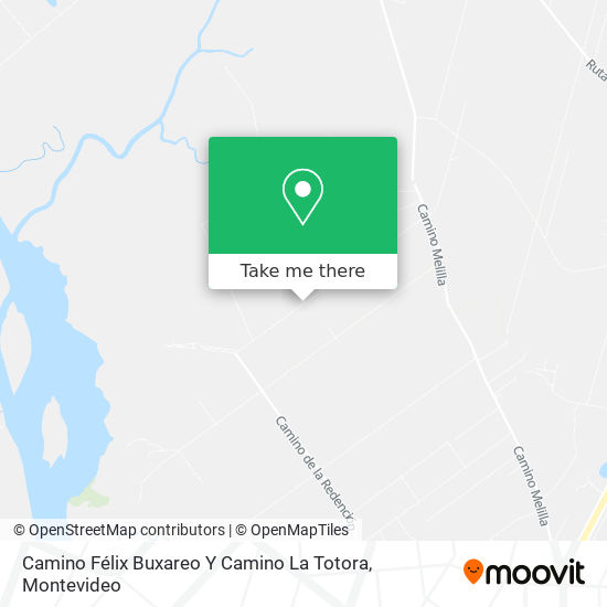 Camino Félix Buxareo Y Camino La Totora map