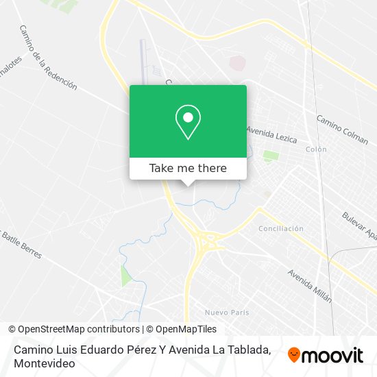 Camino Luis Eduardo Pérez Y Avenida La Tablada map
