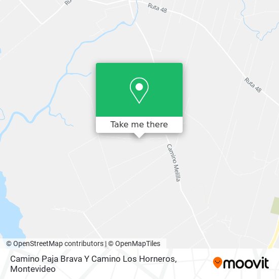 Camino Paja Brava Y Camino Los Horneros map