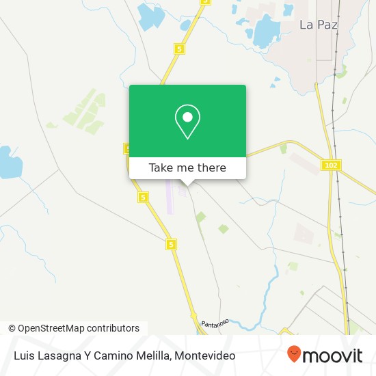 Luis Lasagna Y Camino Melilla map