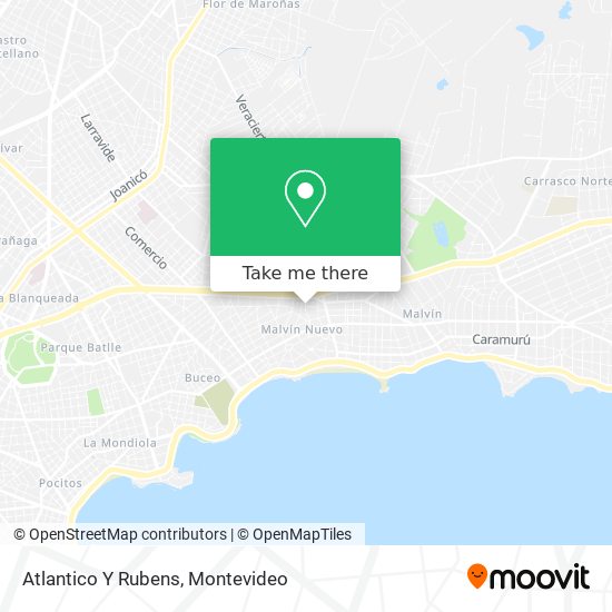 Mapa de Atlantico Y Rubens