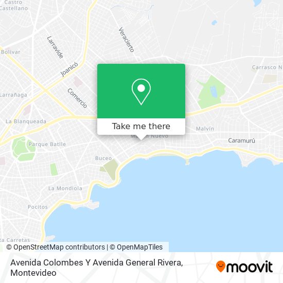 Avenida Colombes Y Avenida General Rivera map