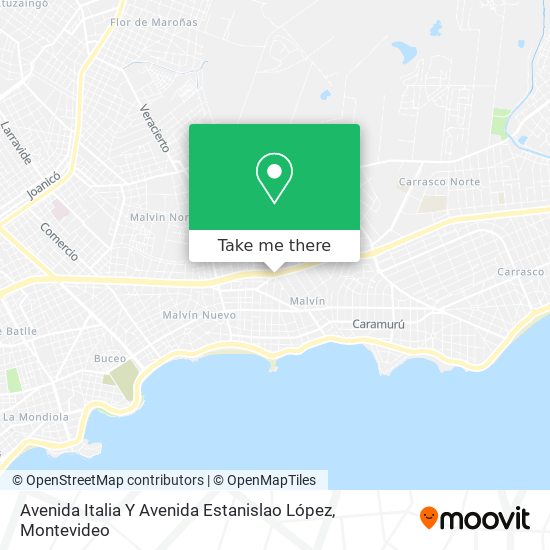 Avenida Italia Y Avenida Estanislao López map