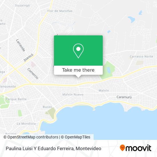 Paulina Luisi Y Eduardo Ferreira map