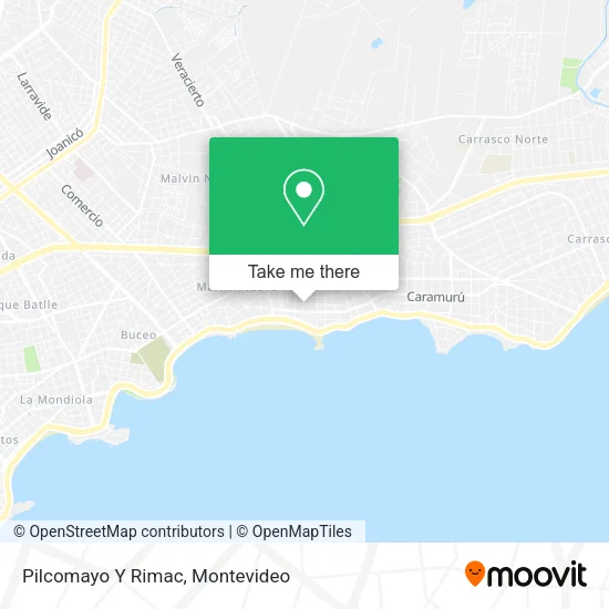 Mapa de Pilcomayo Y Rimac