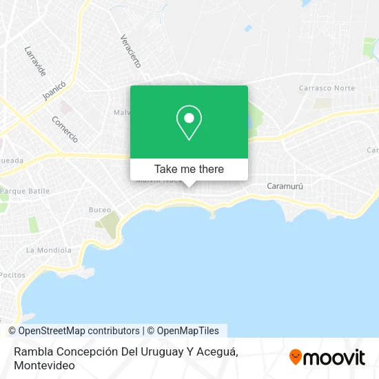 Mapa de Rambla Concepción Del Uruguay Y Aceguá