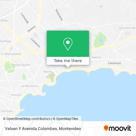 Mapa de Velsen Y Avenida Colombes