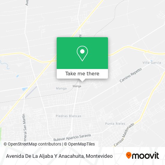 Avenida De La Aljaba Y Anacahuita map