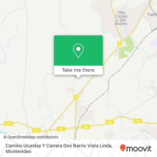 Camino Urunday Y Carrera Dos Barrio Vista Linda map