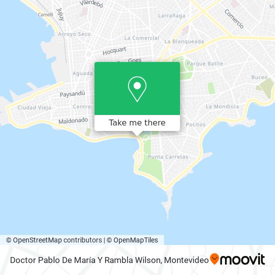 Mapa de Doctor Pablo De María Y Rambla Wilson