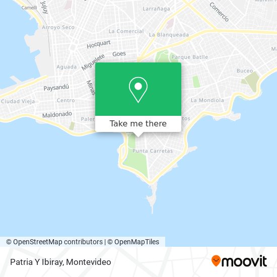 Mapa de Patria Y Ibiray