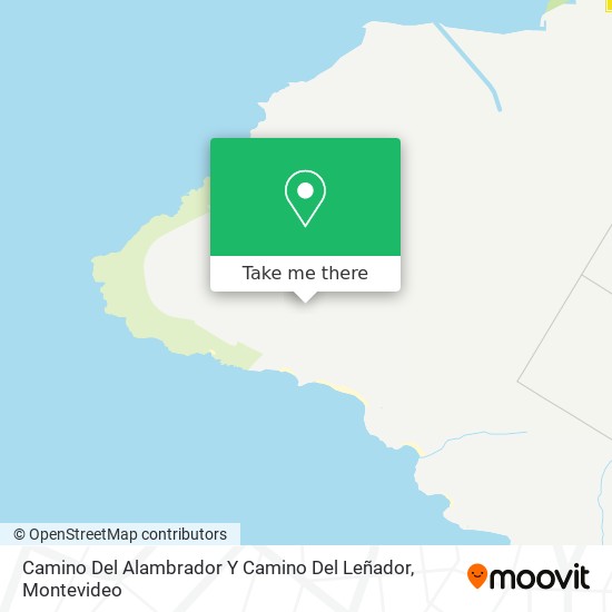 Camino Del Alambrador Y Camino Del Leñador map