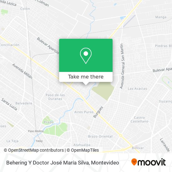 Behering Y Doctor José María Silva map