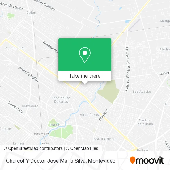 Charcot Y Doctor José María Silva map