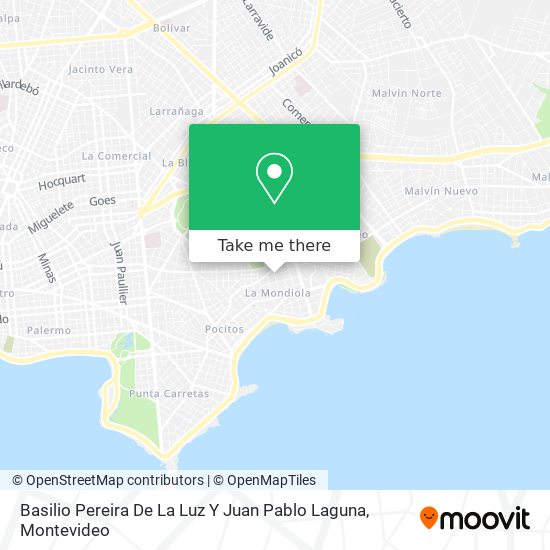 Basilio Pereira De La Luz Y Juan Pablo Laguna map
