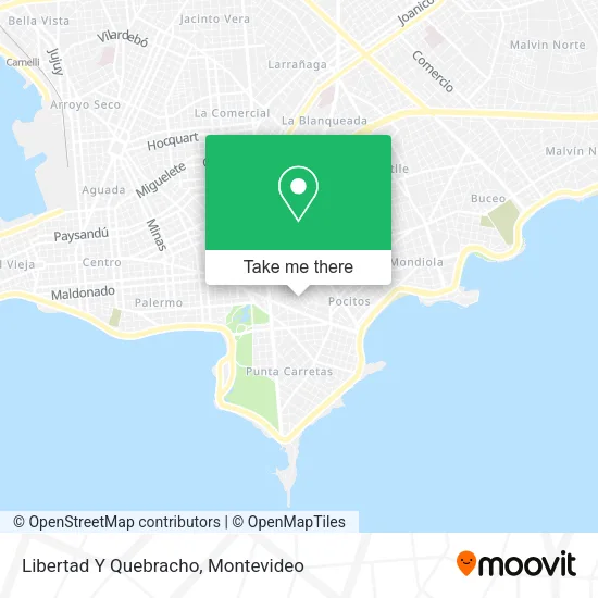 Mapa de Libertad Y Quebracho