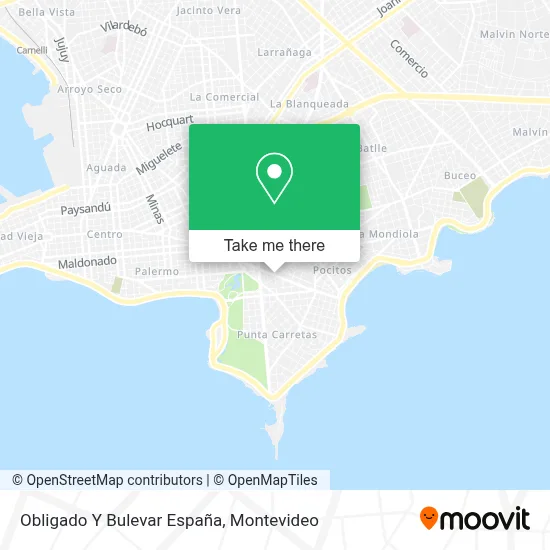 Obligado Y Bulevar España map