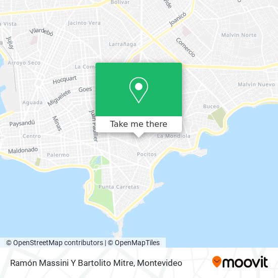 Ramón Massini Y Bartolito Mitre map