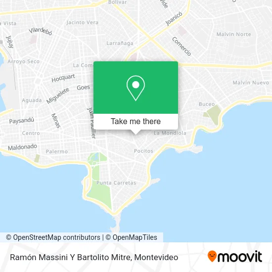 Mapa de Ramón Massini Y Bartolito Mitre