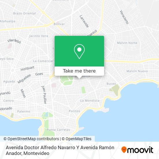 Avenida Doctor Alfredo Navarro Y Avenida Ramón Anador map
