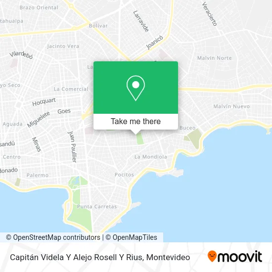 Capitán Videla Y Alejo Rosell Y Rius map