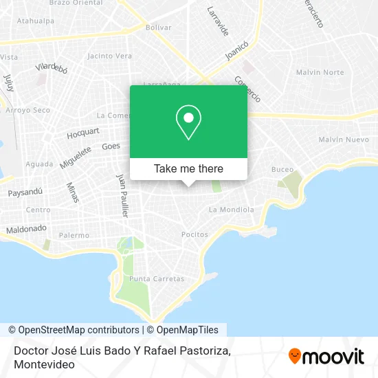 Mapa de Doctor José Luis Bado Y Rafael Pastoriza