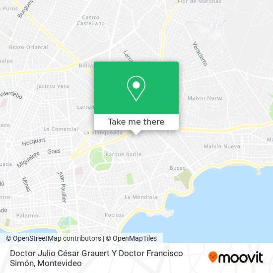 Doctor Julio César Grauert Y Doctor Francisco Simón map