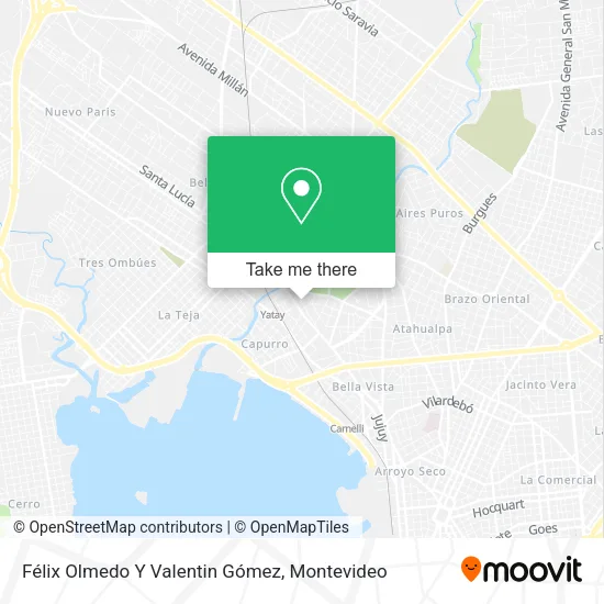 Mapa de Félix Olmedo Y Valentin Gómez