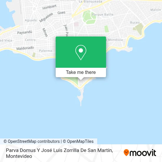 Parva Domus Y José Luis Zorrilla De San Martín map