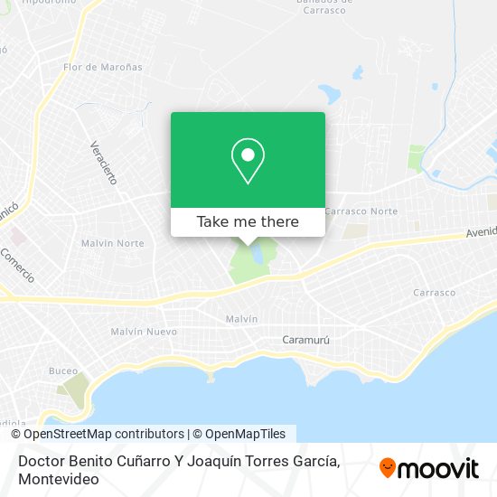 Doctor Benito Cuñarro Y Joaquín Torres García map