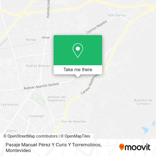 Mapa de Pasaje Manuel Pérez Y Curis Y Torremolinos