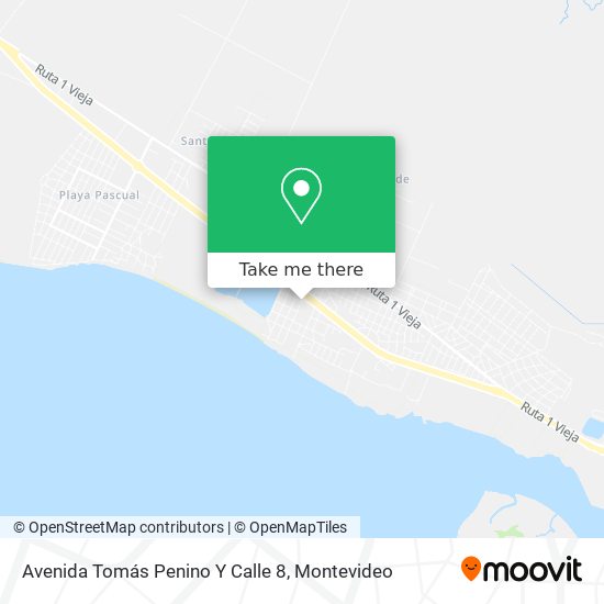 Mapa de Avenida Tomás Penino Y Calle 8