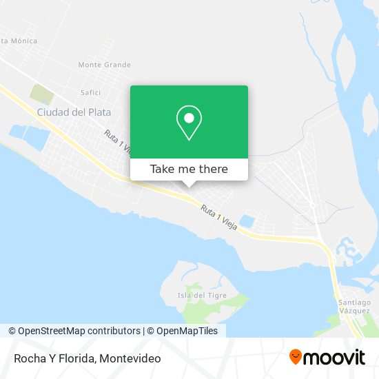 Rocha Y Florida map
