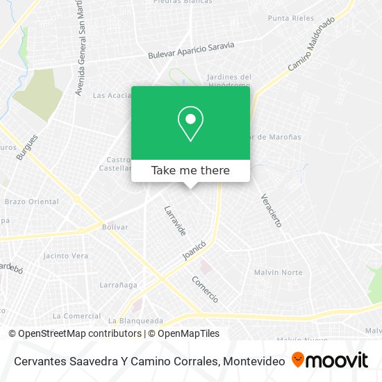 Cervantes Saavedra Y Camino Corrales map