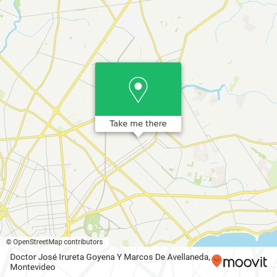 Doctor José Irureta Goyena Y Marcos De Avellaneda map