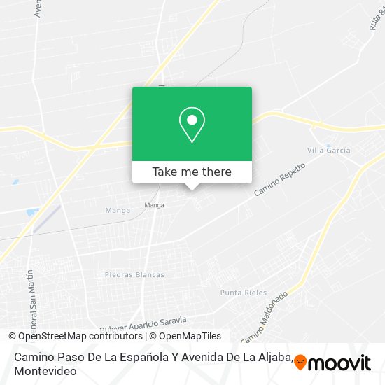 Camino Paso De La Española Y Avenida De La Aljaba map