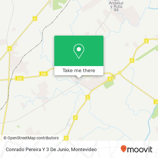 Conrado Pereira Y 3 De Junio map