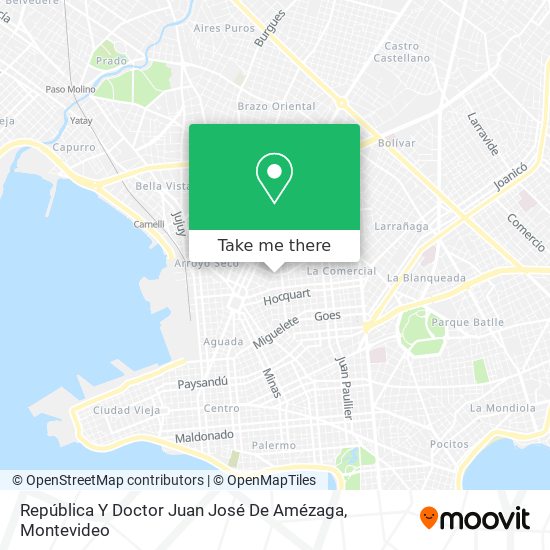 República Y Doctor Juan José De Amézaga map