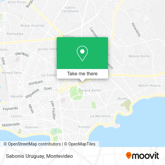Mapa de Sabonis Uruguay