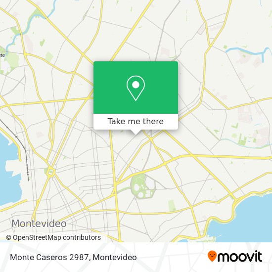 Monte Caseros 2987 map