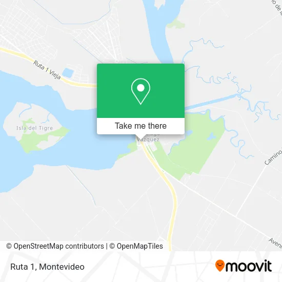 Ruta 1 map