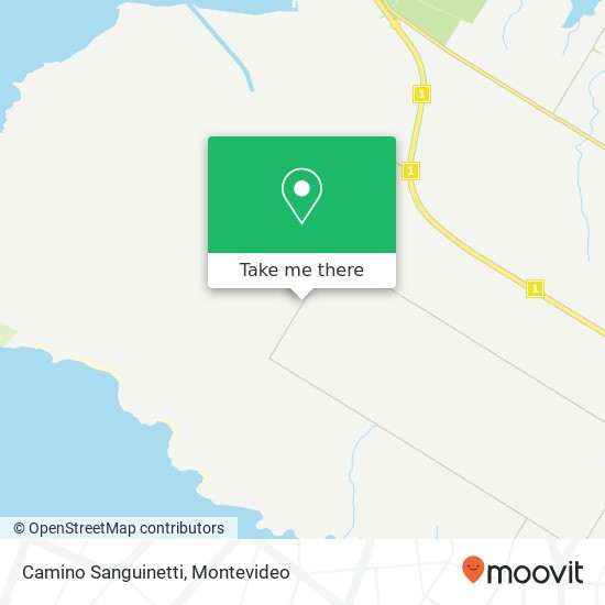 Camino Sanguinetti map
