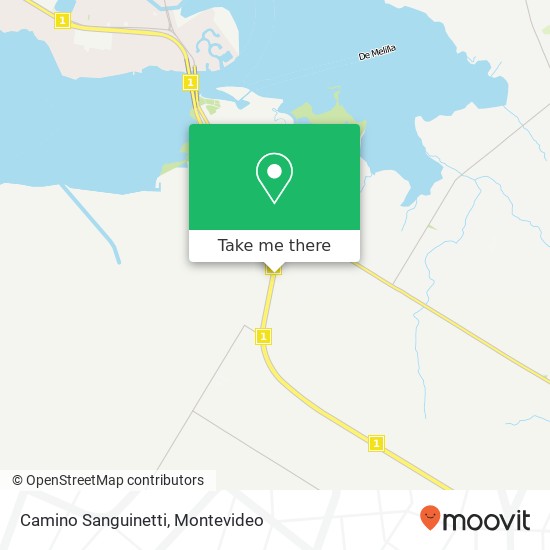 Camino Sanguinetti map