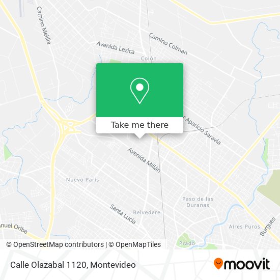 Calle Olazabal 1120 map