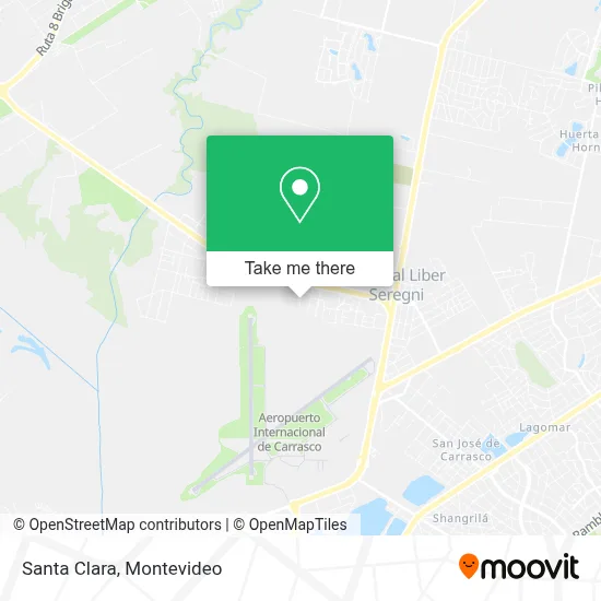 Santa Clara map