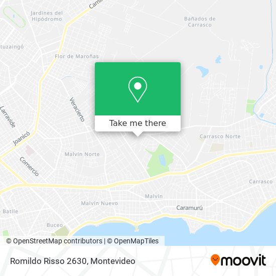 Romildo Risso 2630 map