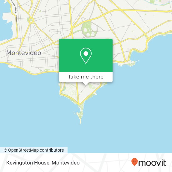 Kevingston House, José Ellauri Punta Carretas, Montevideo, 11300 map